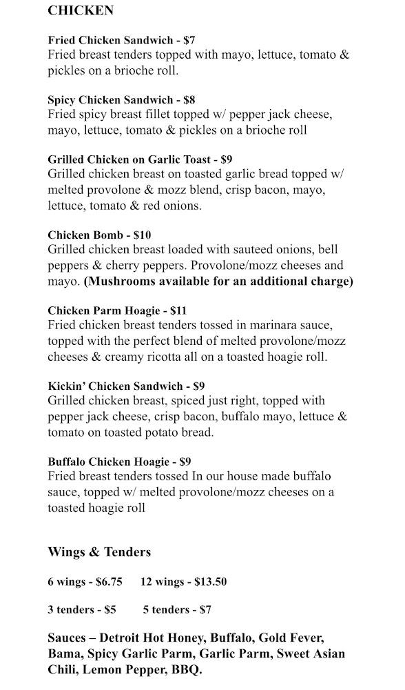 Bubba's - Lorain, OH Menu image 2