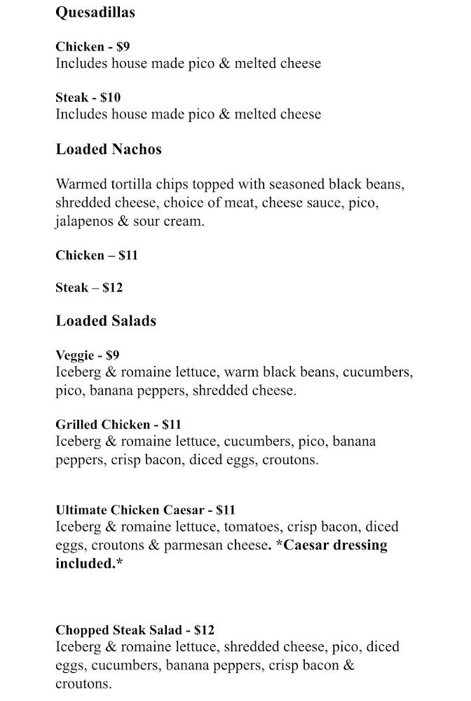 Bubba's - Lorain, OH Menu image 4